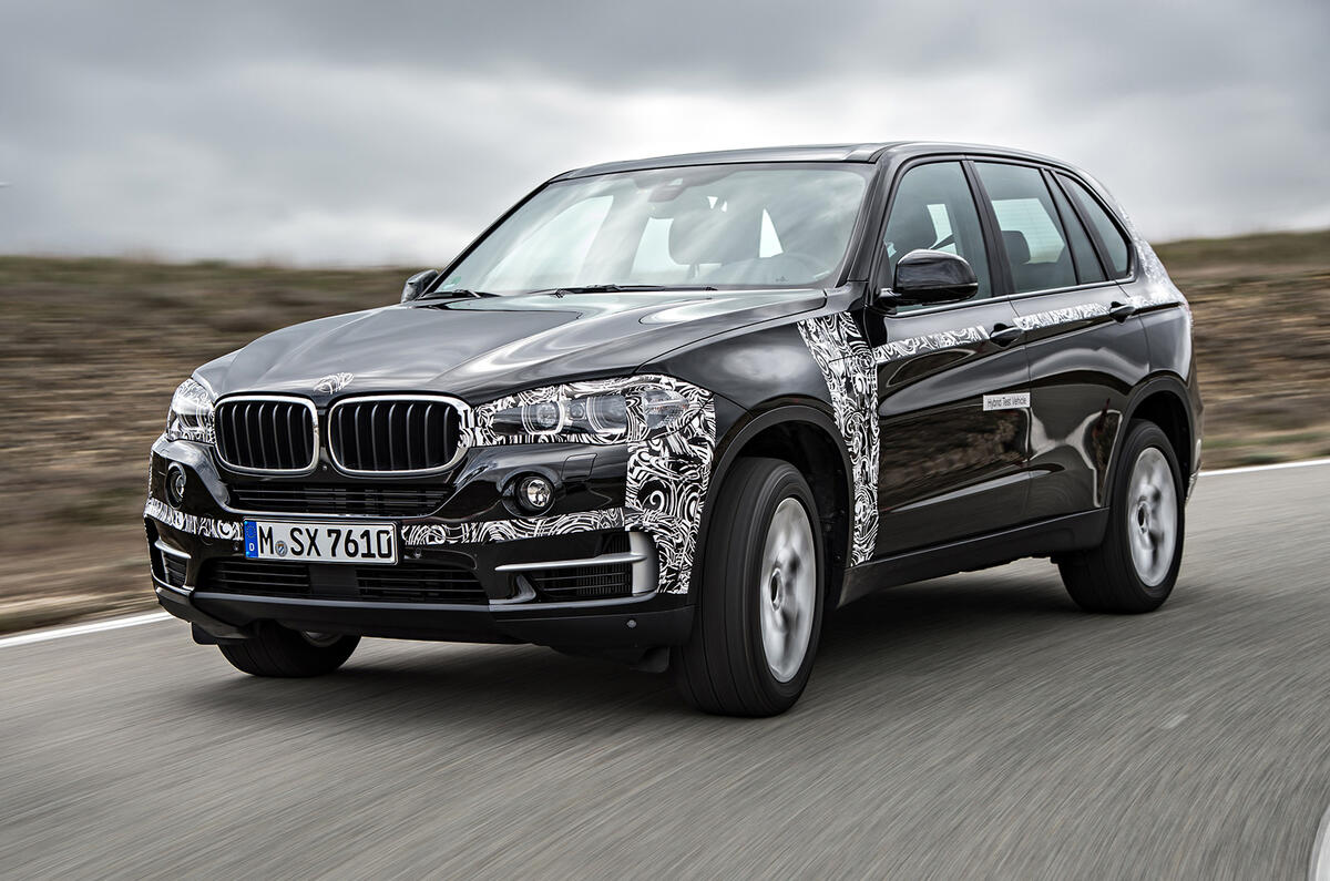 BMW X5 eDrive prototype first drive review review Autocar